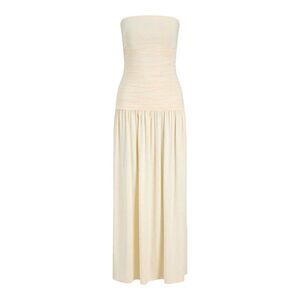 JJXX Womens/Ladies Bandeau Slip Dress / Alabaster